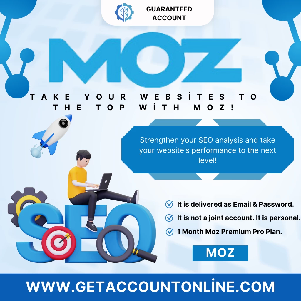 Moz Premium Pro Accounts For Sale