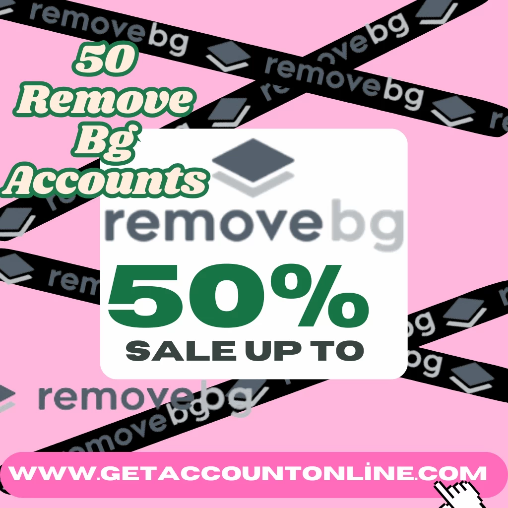 Remove Bg Accounts For Sale